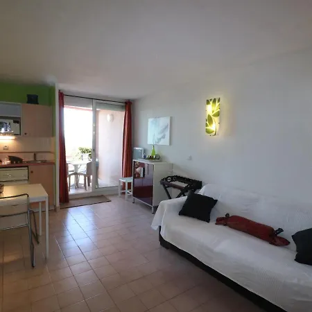 Apartamento Studio Cabine Cosy En Rez De Jardin Face A La Mer Avec Parking Prive A - Fr-1-472a-159 *